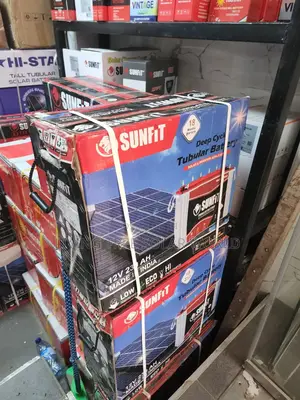 220ah 12v Tall Tubular Solar Battery Available