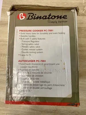 Original Binatone Pressure Pot 7l