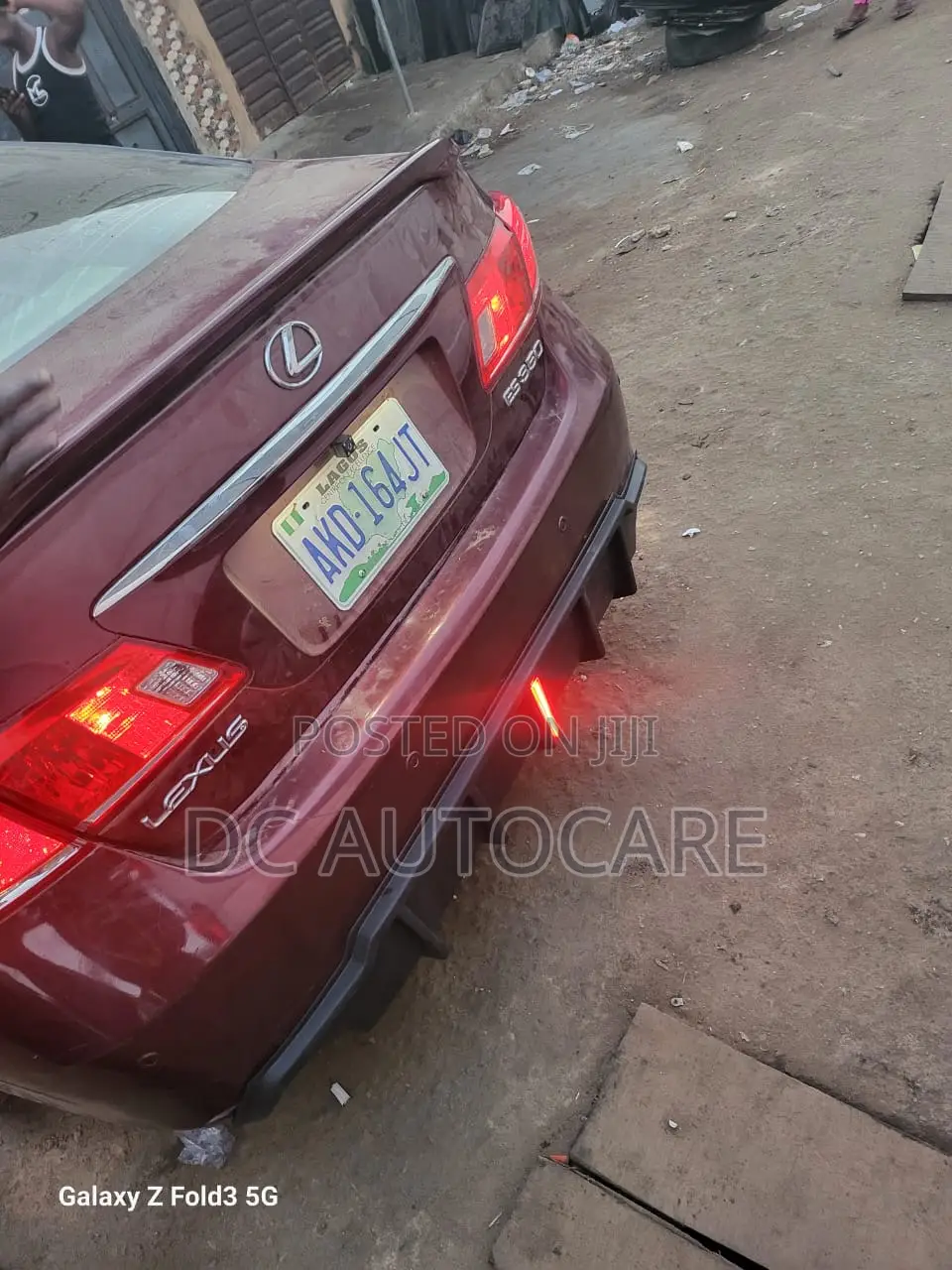 Back Spoiler Es350