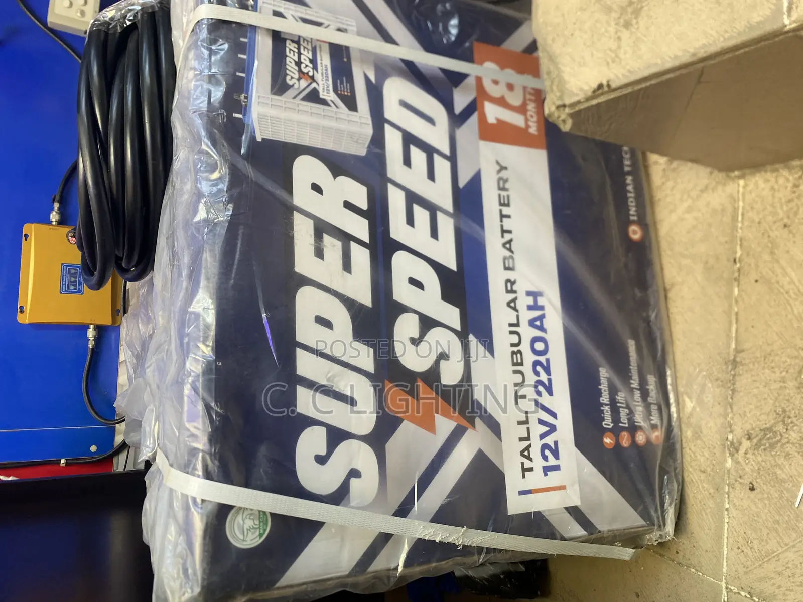 Tubular Battery 12v/220 Ah