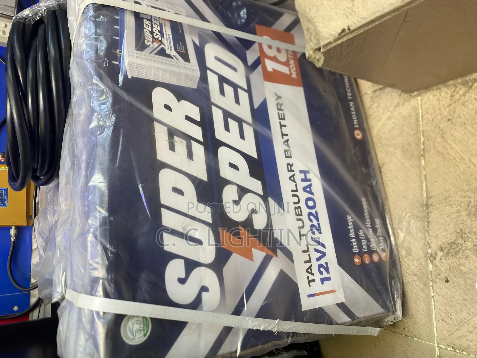 Tubular Battery 12v/220 Ah