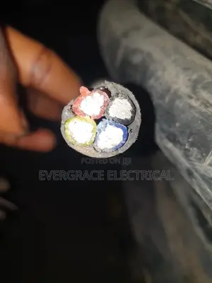 25mm 4core Pvc Aluminum Cable.