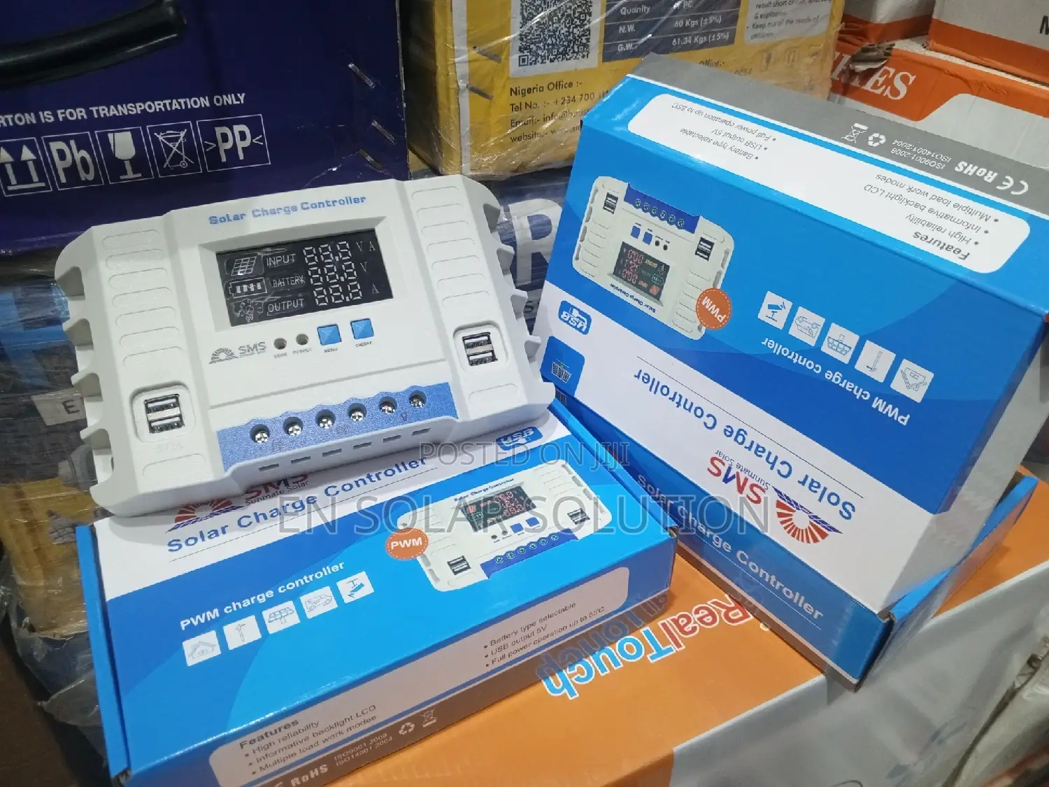 60A SMS PWM Charge Controller Available Now
