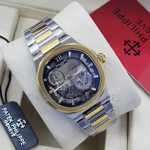 Patek Philippe Automatic Gold/Silver Chain