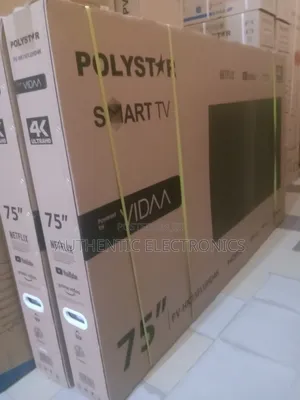 Brand New 75'inches Smart Tv Vidaa