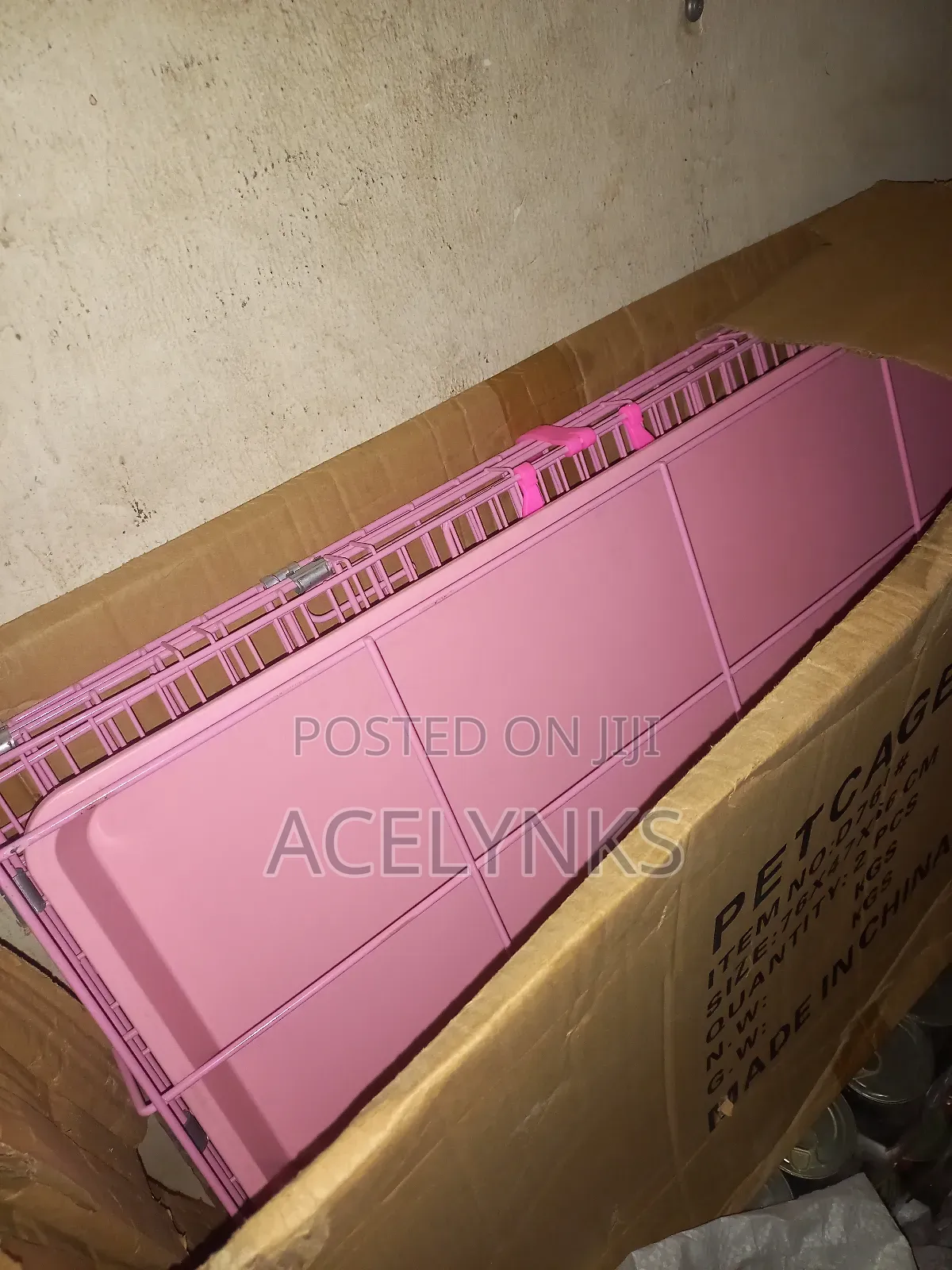 Black Collapsible Cage