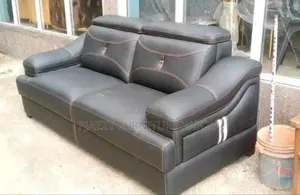 Executive Leather Sofa Set