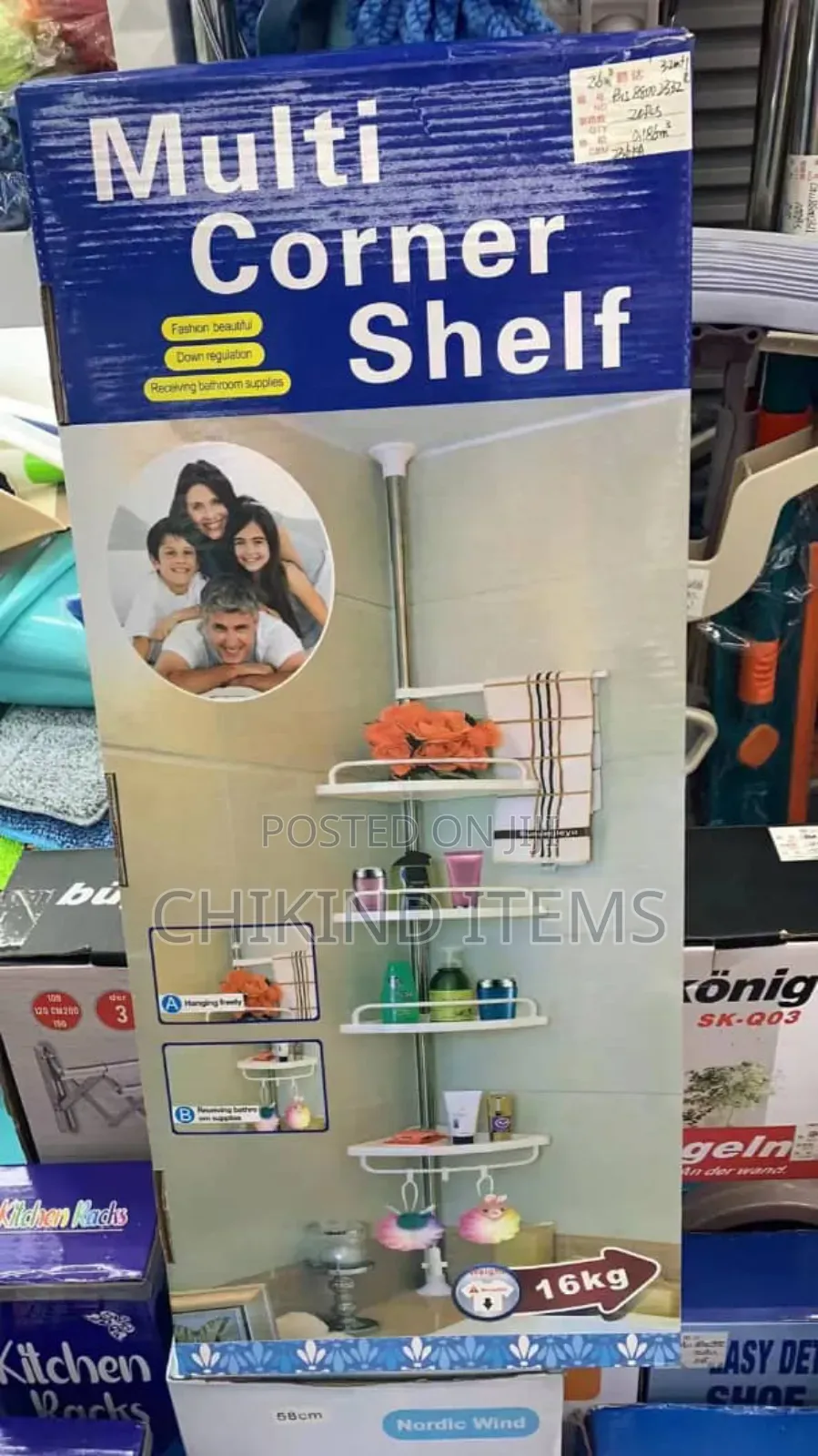 Multi Corner Shelf