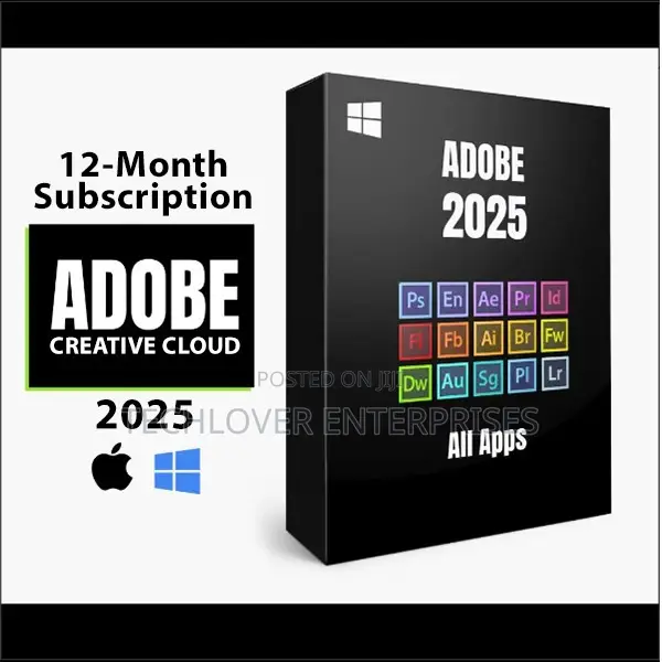 Adobe Creative Cloud 12-month Subscription