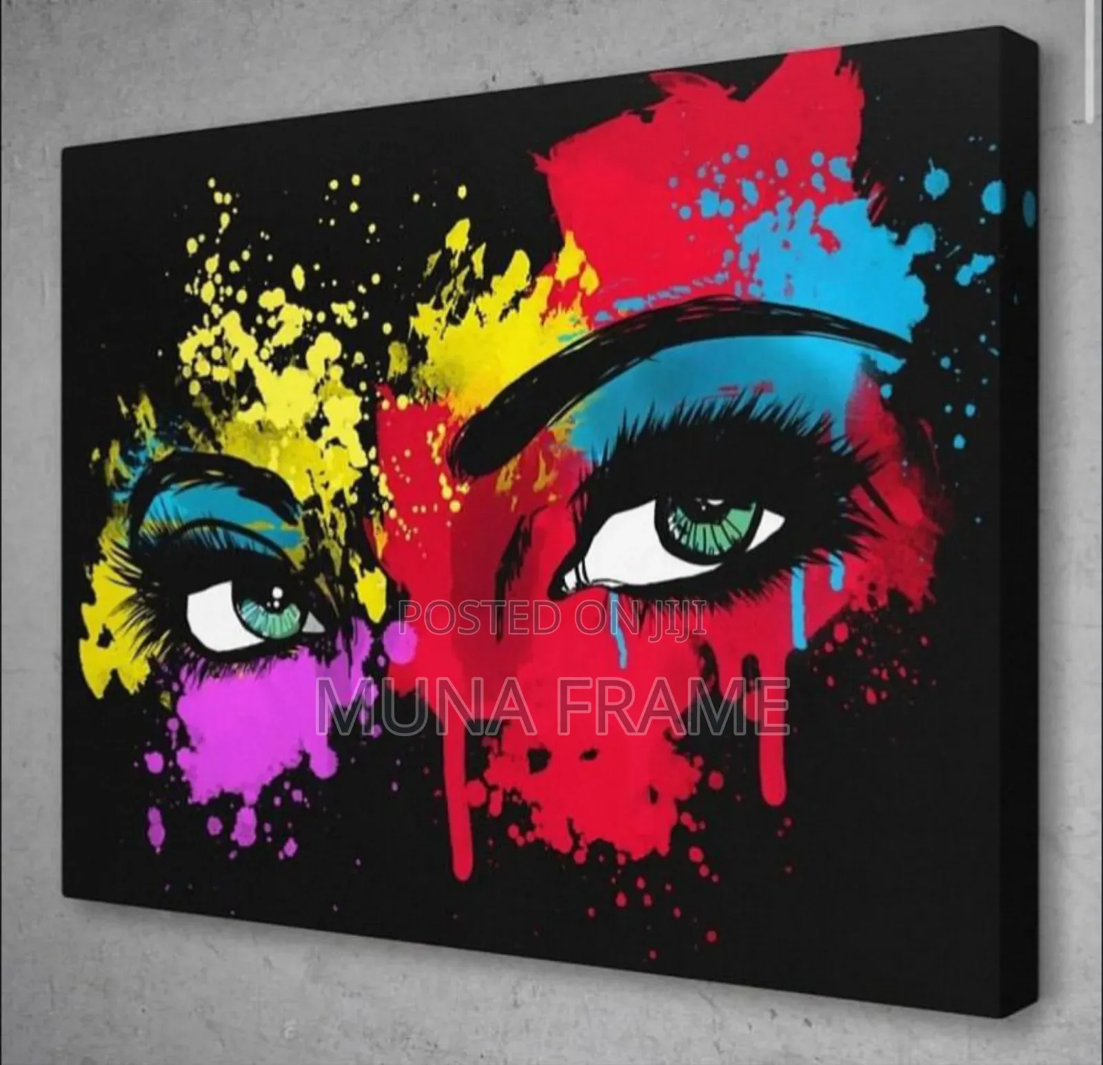 Abstract Art Print on Canvas