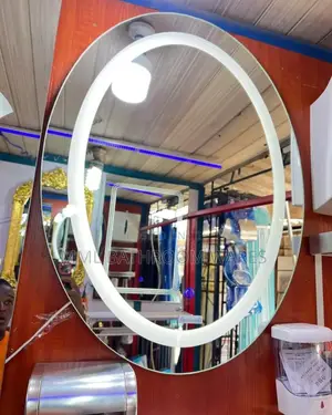 Oval Led Mirrors Size: 80x60cm