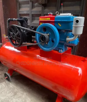 500L Engine Drive Air Compressor 10hp 10bar