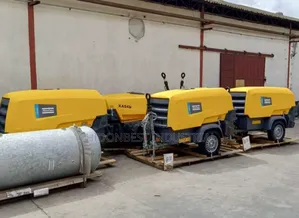 3cylinder Mobile Atlascopco Air Compressor