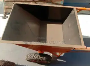 Concrete Double Wheel Barrow Trolley Heavy Duty.