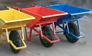 Construction Concrete Wheel Barrow Trolley Single Whee