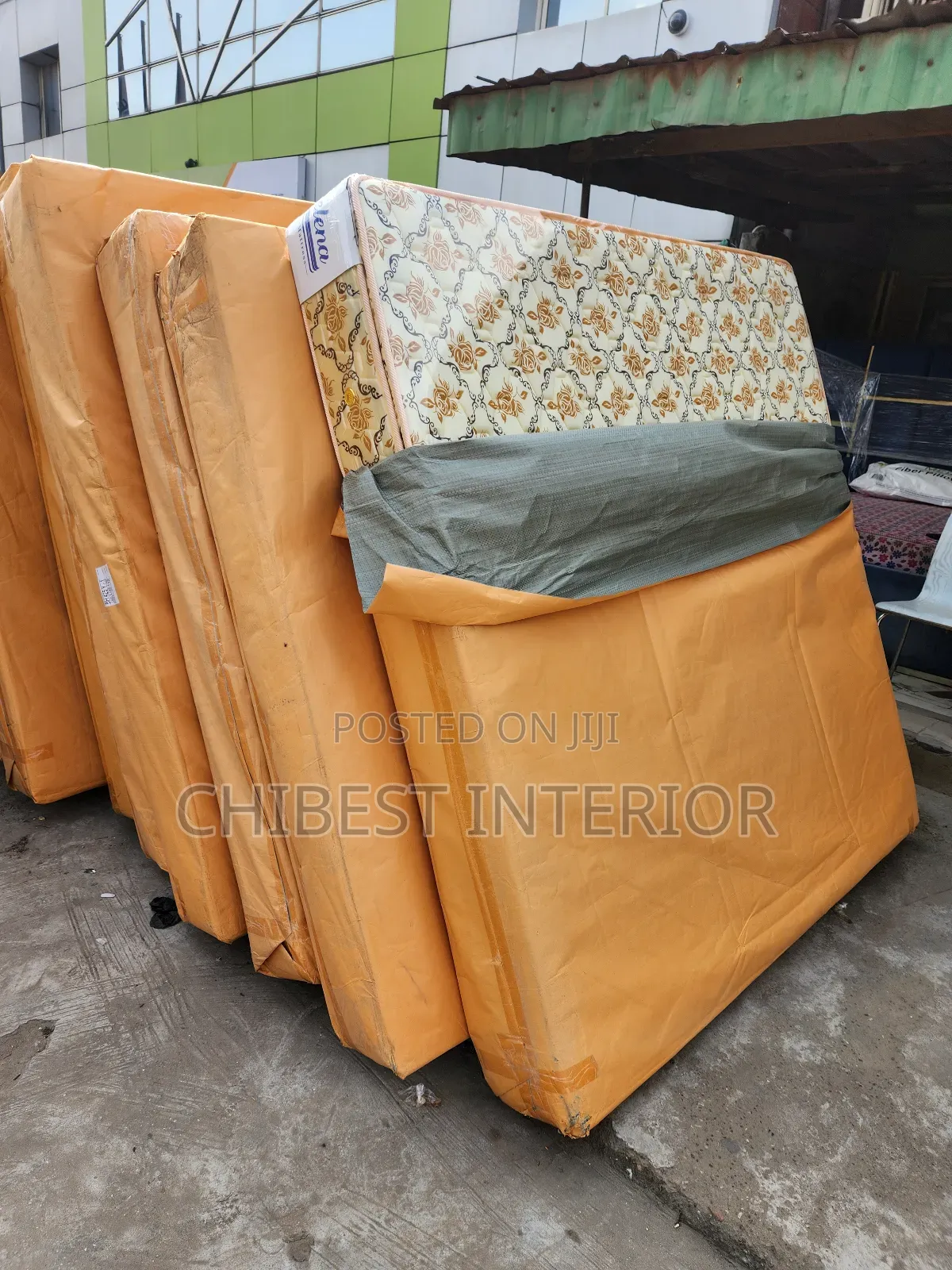 Padded 6by6 10inches Spring Mattress