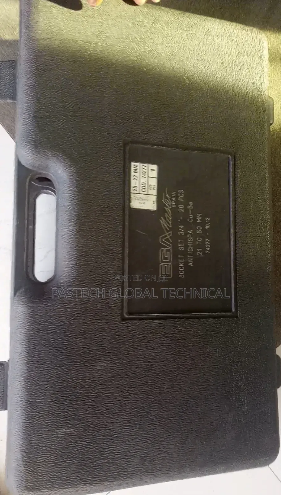 Brass/Non Spark Socket Set 3/4" Drive