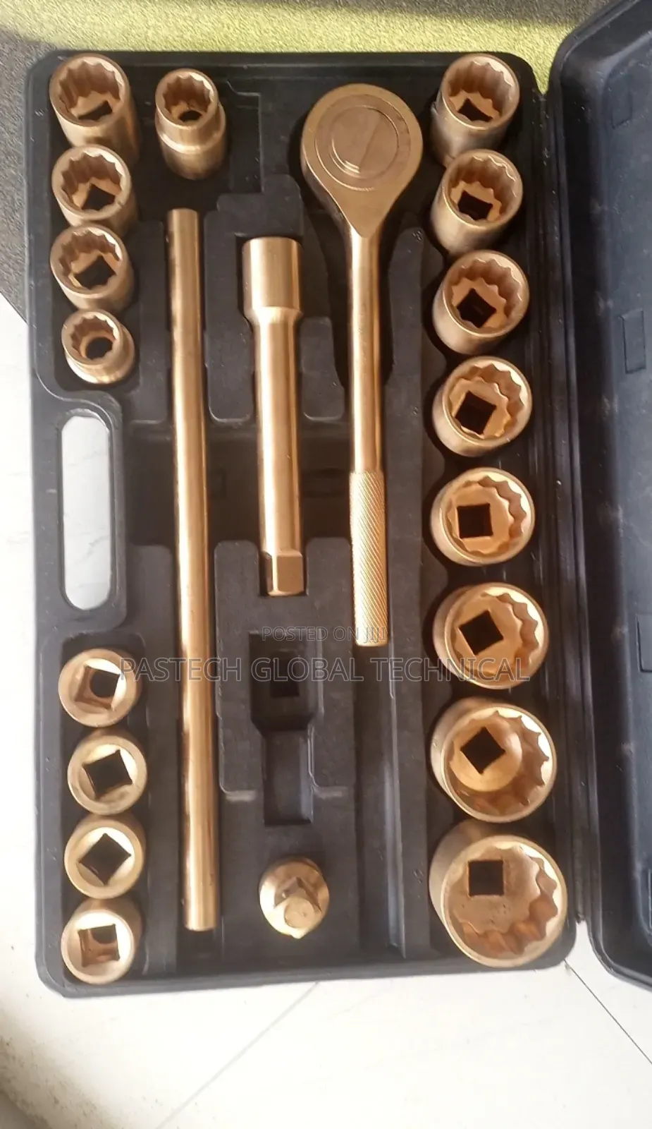 Brass/Non Spark Socket Set 3/4" Drive