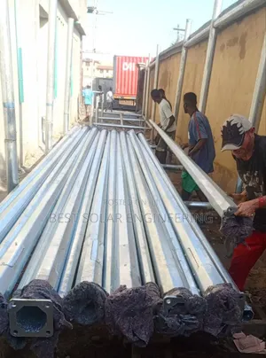 10 Meters Octagonal Galvanized Pole
