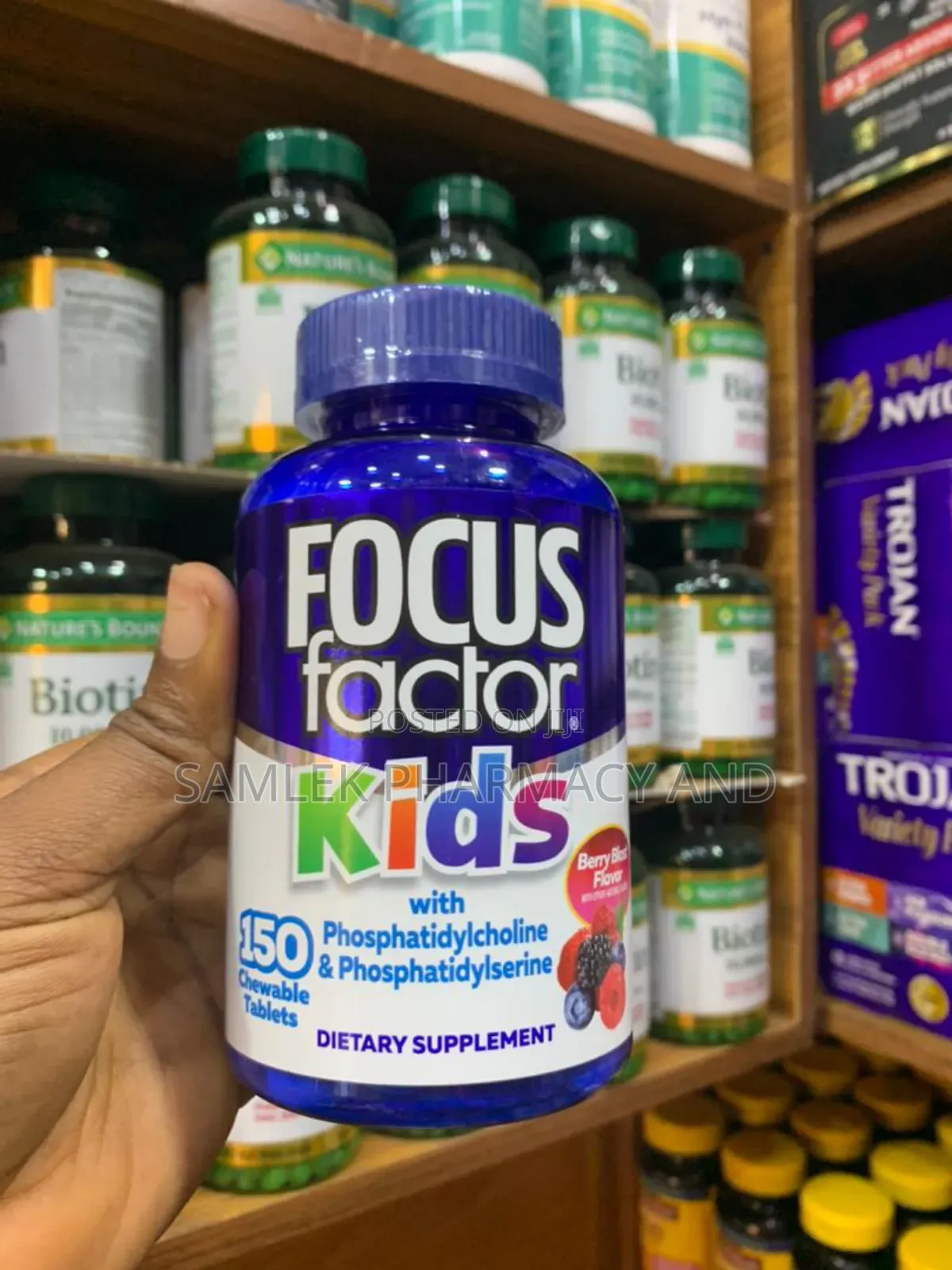 Focus Factor Kids Extra Strength Daily Chewable For Brain