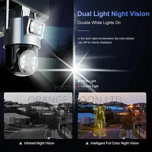 Ubox 4mp Dual Lens 4x Solar Powered Camera 4g