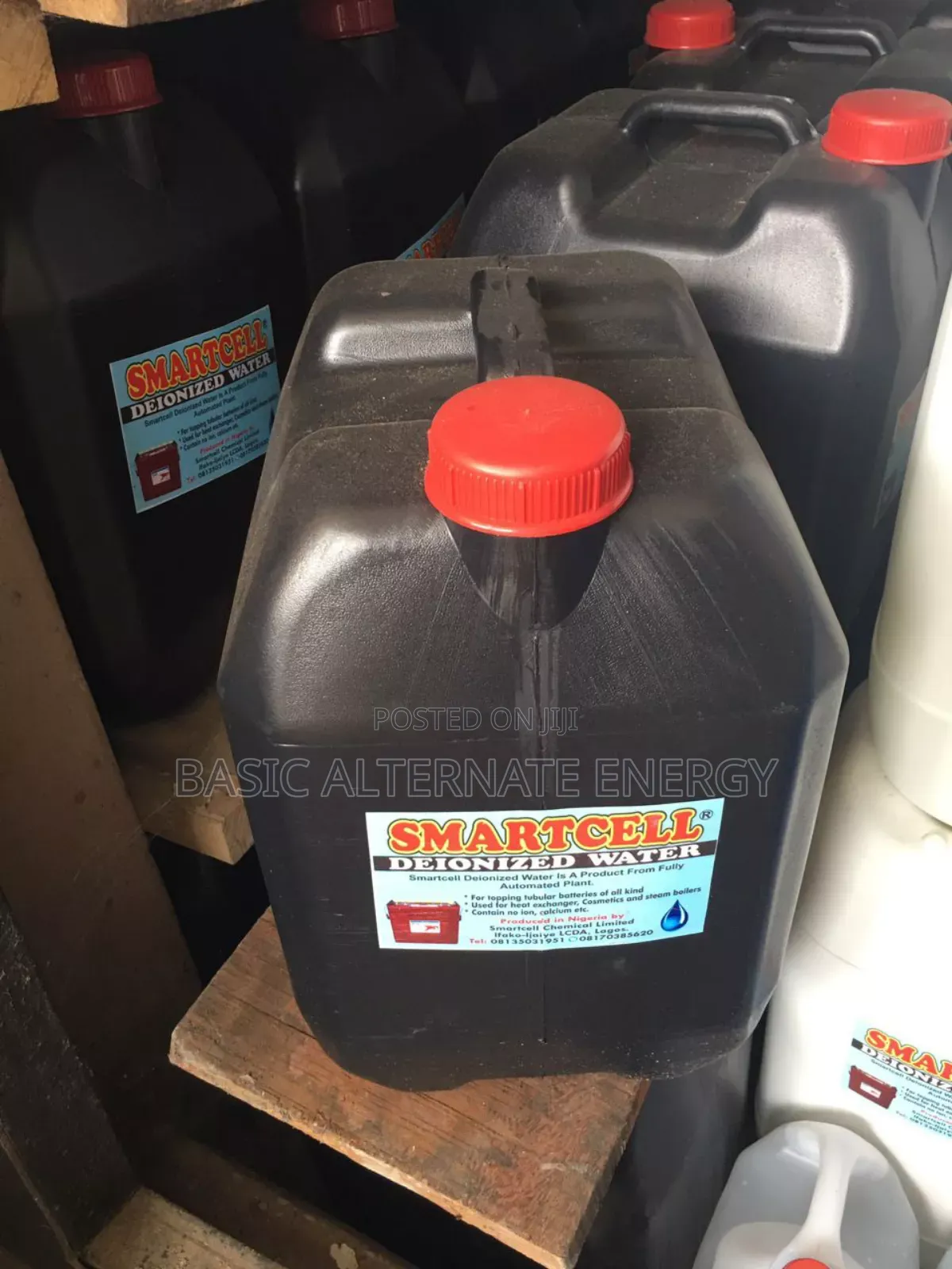 Distilled Water ( Deionized Water ) 25 Liters.