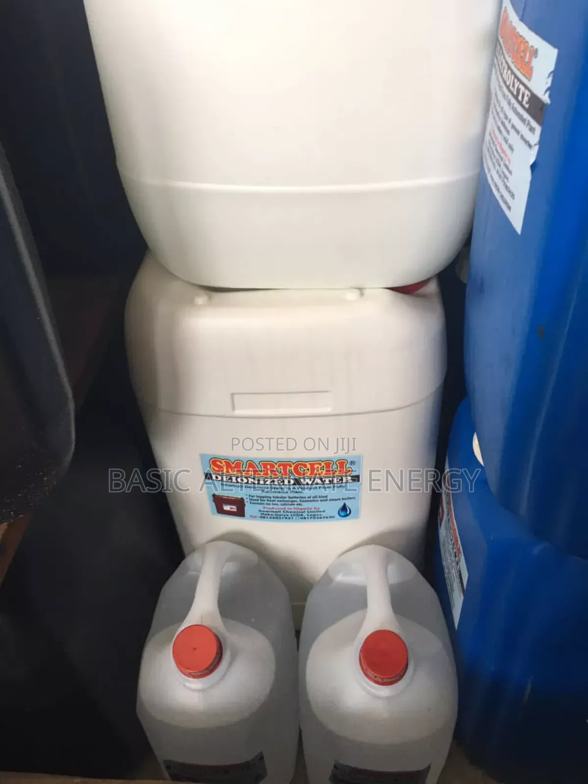 Distilled Water ( Deionized Water ) 25 Liters.