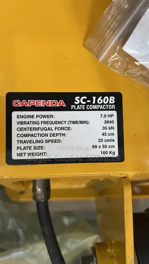 Capenda Plate Compactor