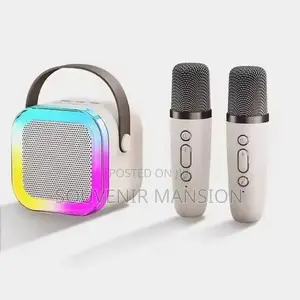 Portable Wireless Microphone With Speaker