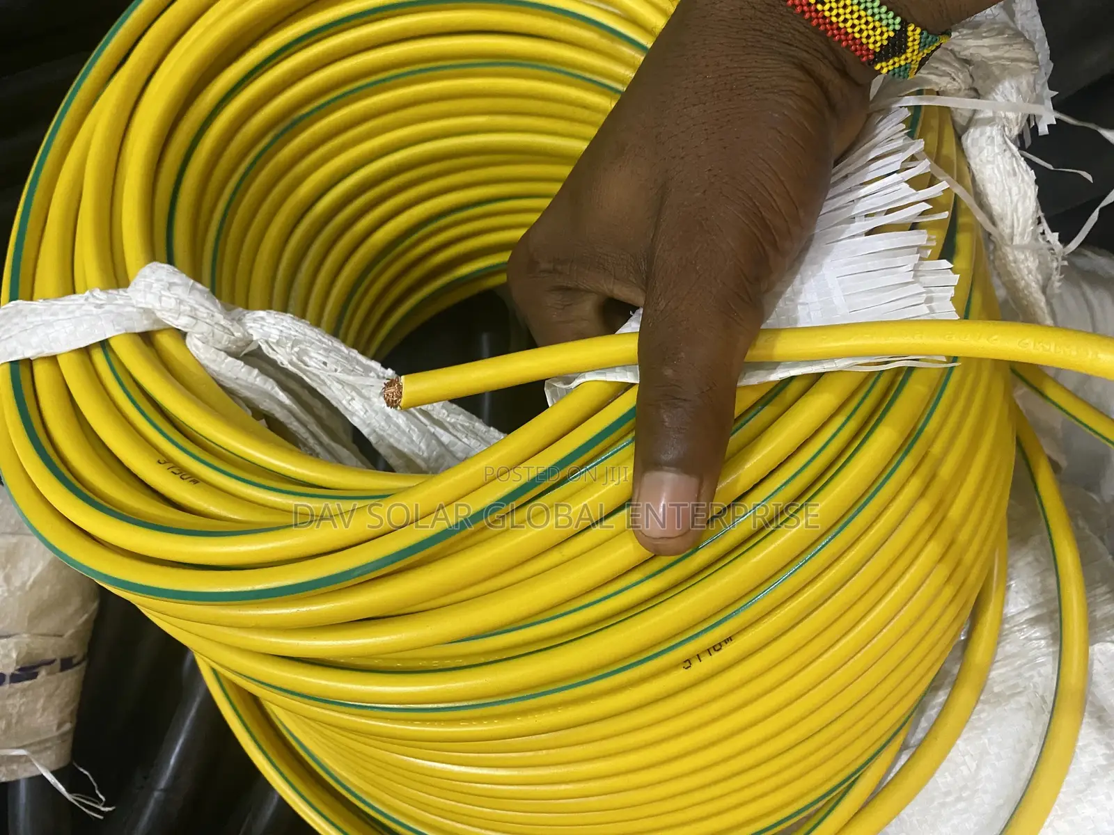 16mmx1 Green and Yellow