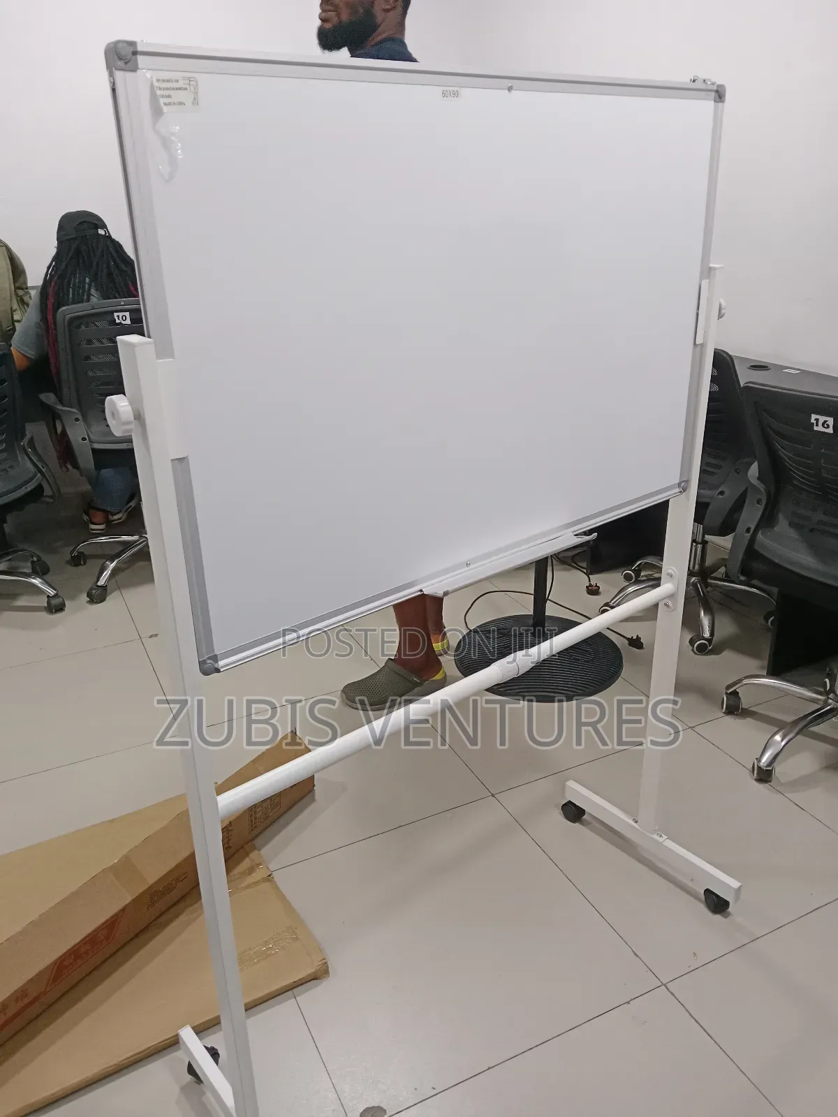 2x3 Ft Double Sided Magnetic White Board