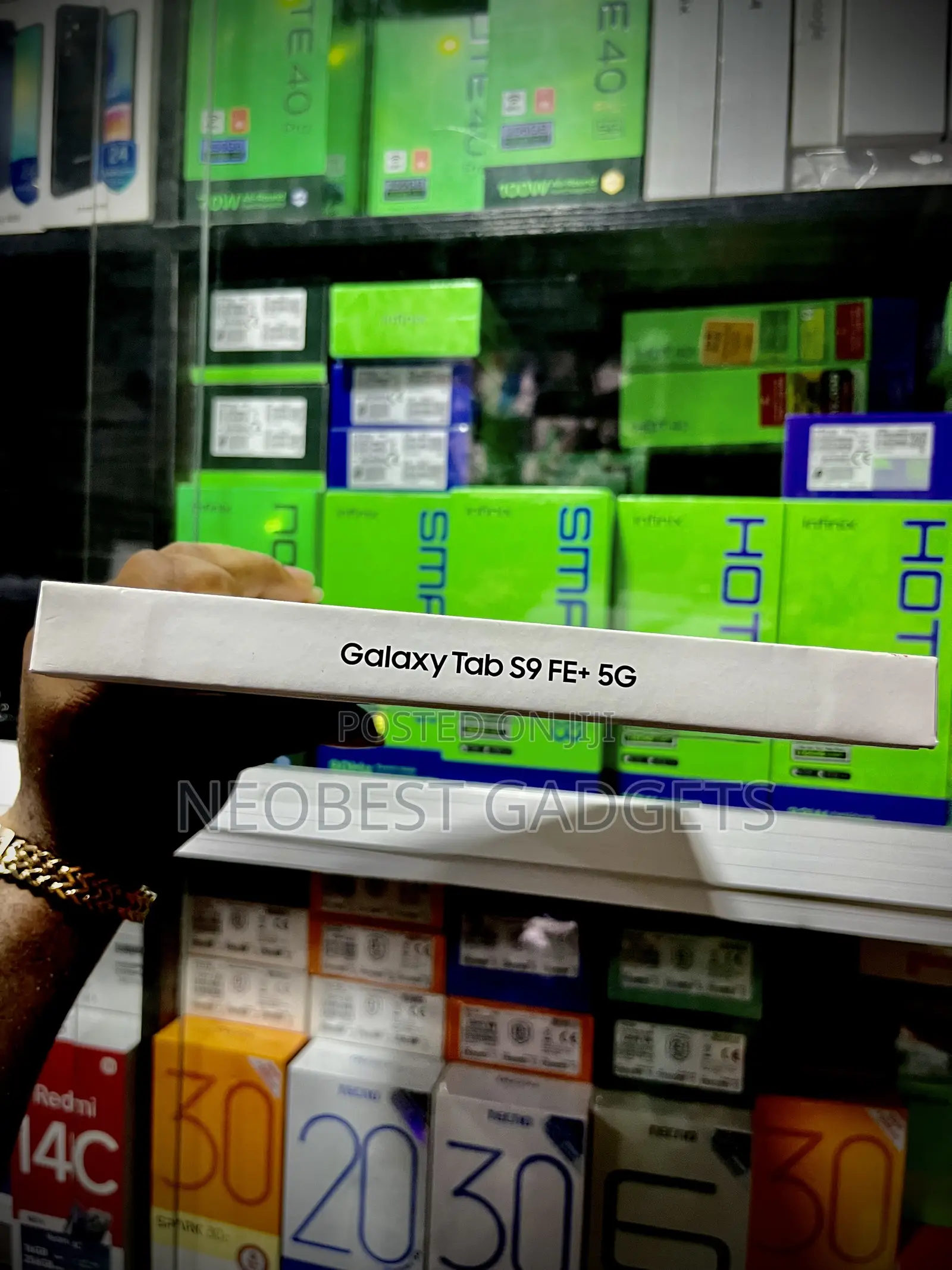 New Samsung Galaxy Tab S9 FE+ 256 GB Gray