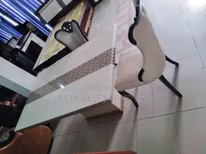 Quality Foreign Dinning Marble With Six Seater Chairs