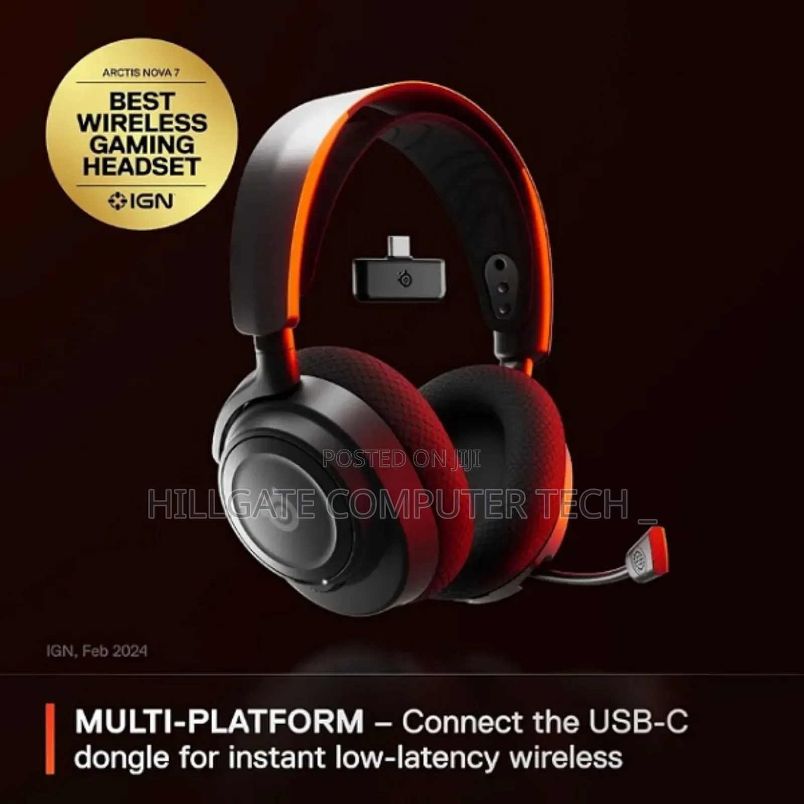 Steelseries Arctis Nova 7 Wireless Gaming Headset