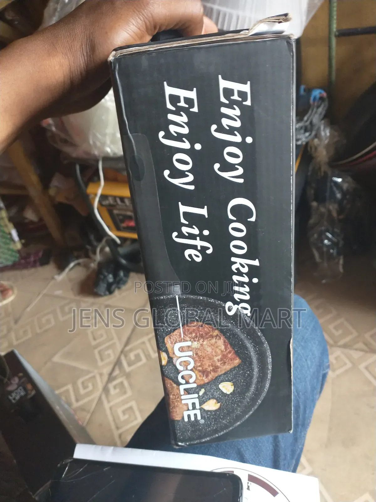 Granite Deep Fry Pan