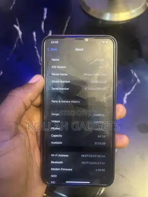 Apple iPhone 11 Pro Max 64 GB Gold