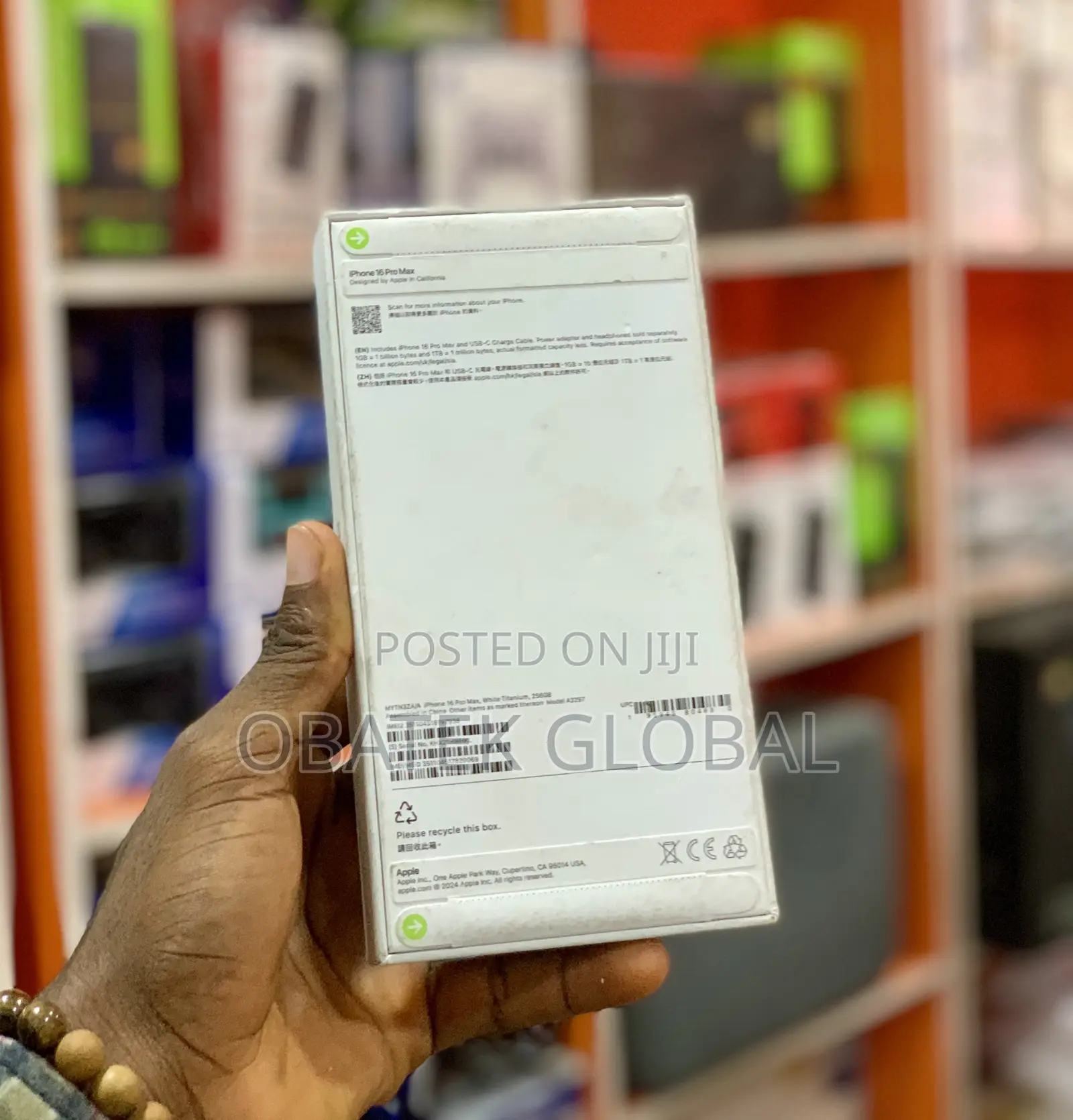 New Apple iPhone 16 Pro Max 256 GB White