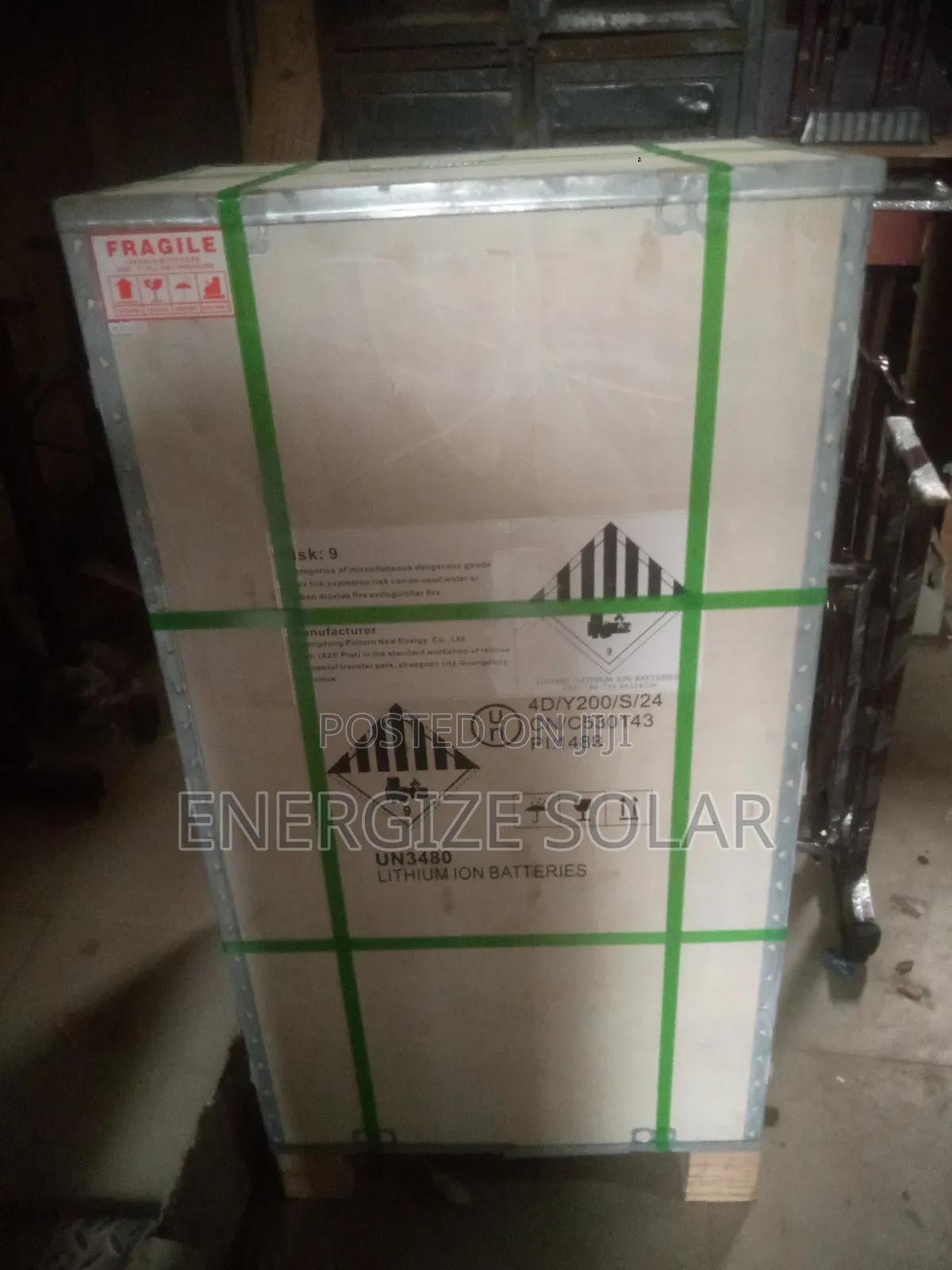 15kwh Pattern Lithium Ion Battery