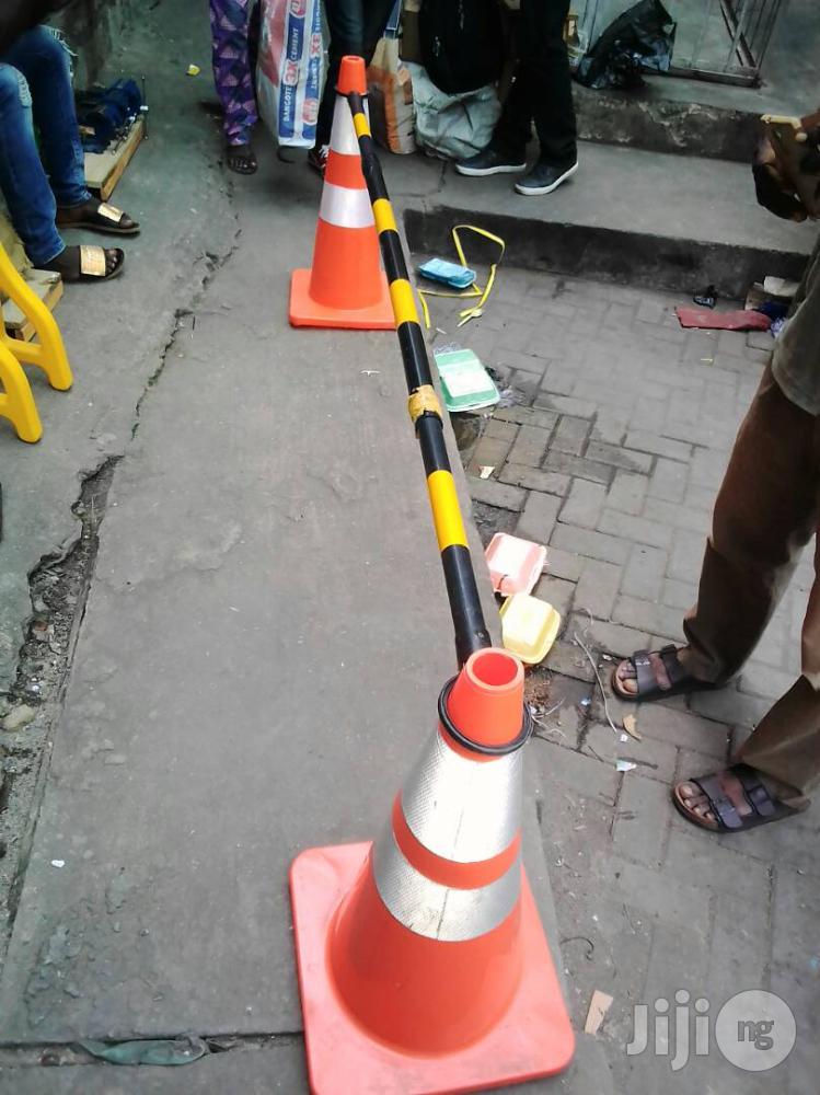 Road Traffic Cone With Barriers