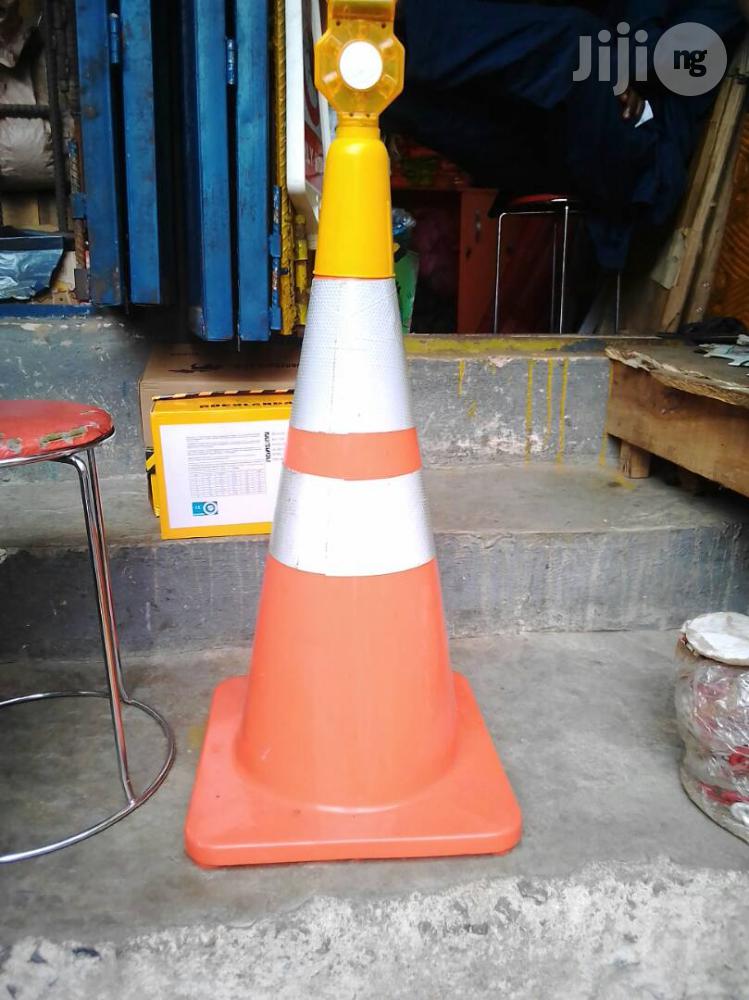 Road Traffic Cone With Barriers