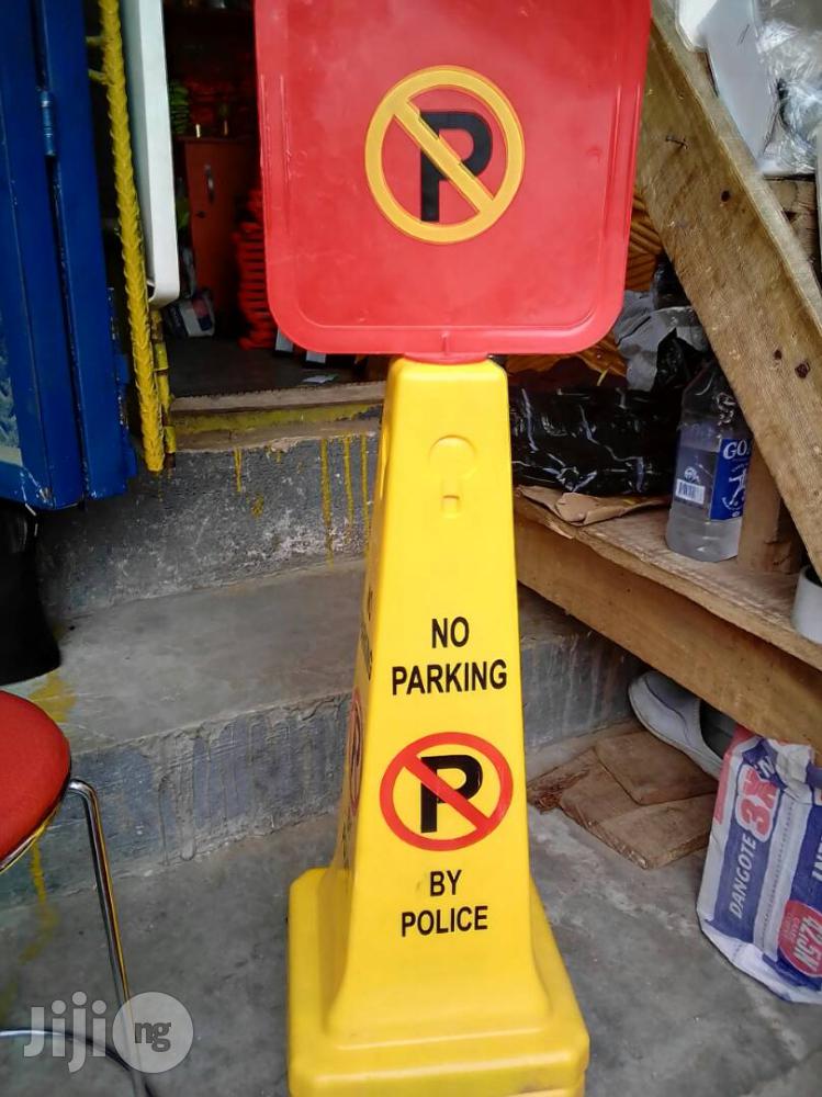 Road Traffic Cone With Barriers