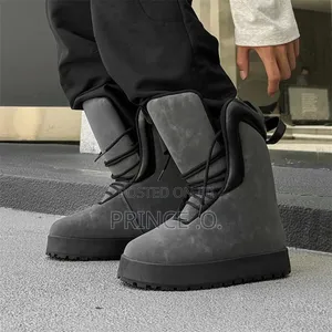 Adidas Lace Up Embroidery Nuvola - Pluto Leather Boots