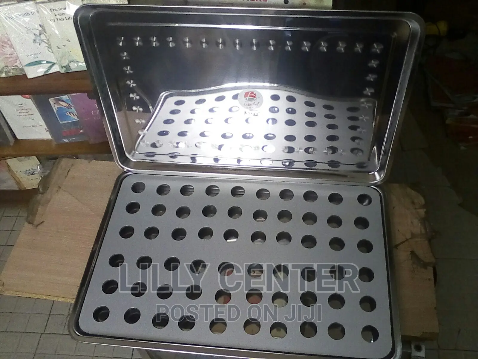 Communion Tray With 60 Stainless Cups