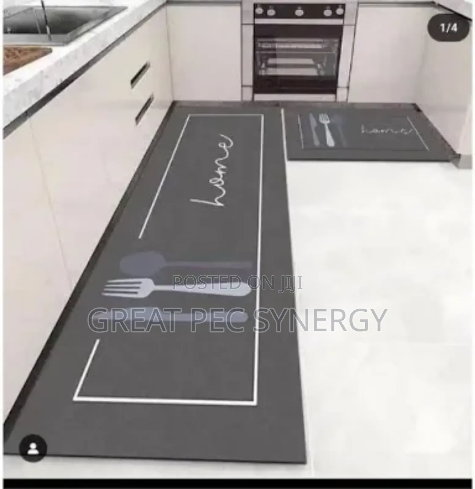 Absorbent 2 In 1 Kitchen Mat
