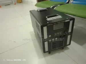 Portable Quality Power Station Solar Generator Alphar