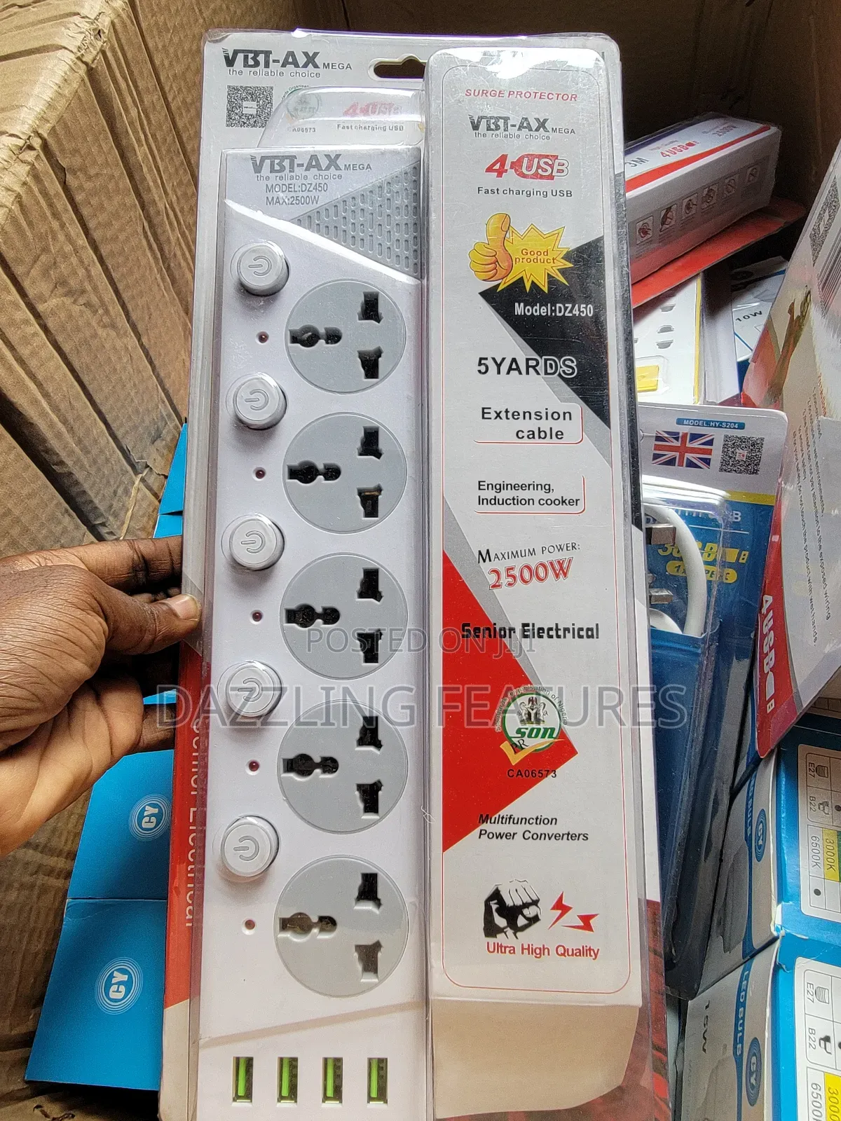 VBT Surge Extension Socket