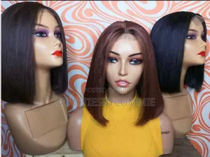90% Human Hair Bob Wig
