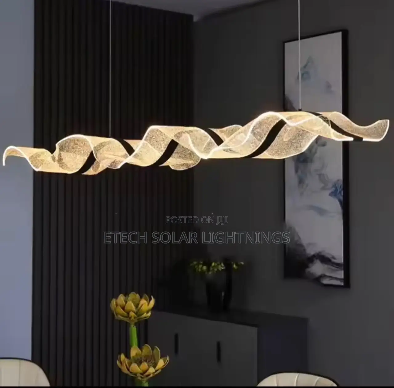 Minimalist Led Dining Room Kitchen Chandelier Light