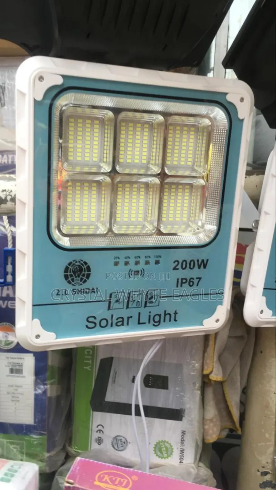 200W Flood Solar Lighting