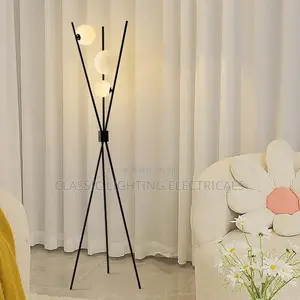 Nordic 3D Printing Moon Led Lamp Modern Floor Lamp
